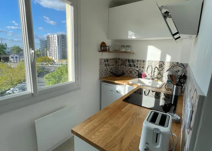 公寓 Cosy - Au Pied Du Tram - Parking - Wifi